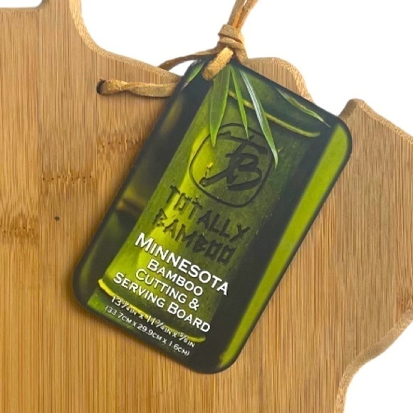NWT Totally Bamboo Cutting Board Minnesota State Bamboo Serving & Cutting Board - Picture 5 of 5